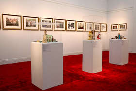 Liz Hingley: Under Gods exhibition at Wolverhampton Art Gallery, 2010