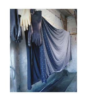 Indigo drying